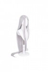 DUNEL Wigs Hair For Women Long Silver Straight Hair Pre Plucked Hairline Halloween Party Costume Cosplay Wigs for Women Fashi
