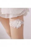 Ceinture 1pc Mariage mariée jarretière Dentelle Fleur élastique Sexy Jambe décor Anneau pour fête Egalement Bal pour Les Femm