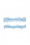Jarretière de Mariage Ensemble Jarretelles en Dentelle Ceinture mariée jarretière Cadeau Couleur : Bleu Ciel Ciel Ciel 
