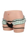 DUEVEL Crossdressing Silicone Culotte Faux Pussy Boxer Briefs Short Sissy Enfichable Culotte De ContrôLe pour Transexuel Tran