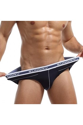 OVLAJ Slip Homme Culotte Homme Bambou Sexy Culotte Homme Respirant Homme Doux Cueca Culotte Homme Culotte Culotte 7 - Pack-Au