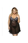 OQHAIR Lingerie Sexy Lingerie Vêtements de Nuit sous-Vêtements Fantasia Robe Sexy Babydoll Érotique Lingerie Sexy Plus Taille