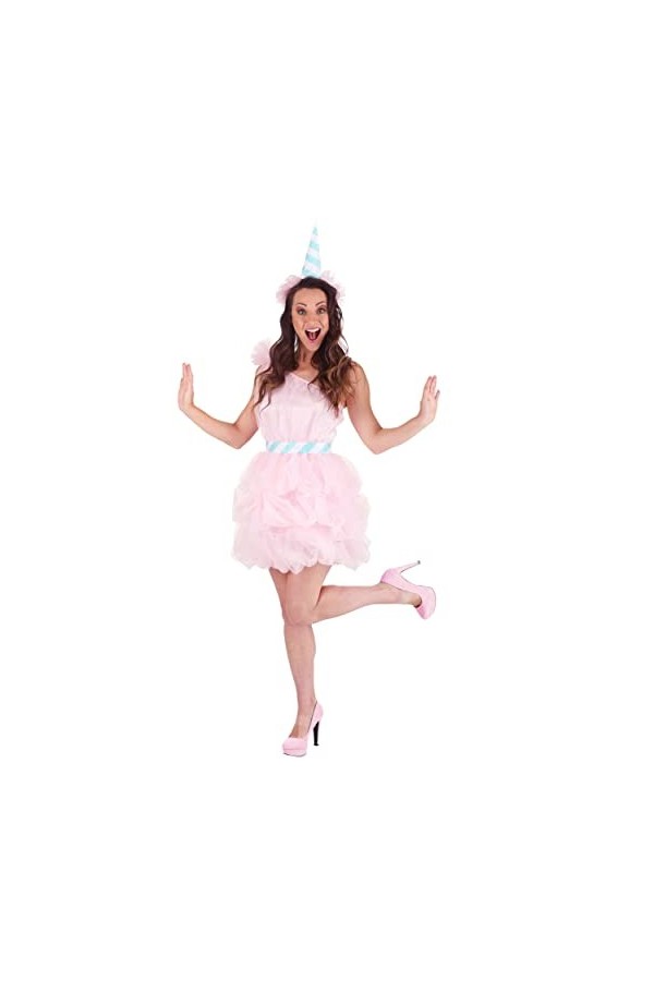 Womens Cotton Candy Fancy Dress Costume Dress Medium
