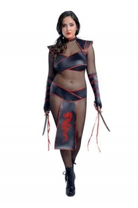 Costume sexy Assassin grande taille 3X pour femme
