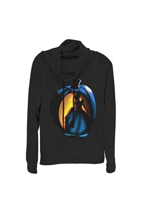 Disney Cendrillon Pumpkin Carve Glow Col b nitier pour femme, noir, Taille M