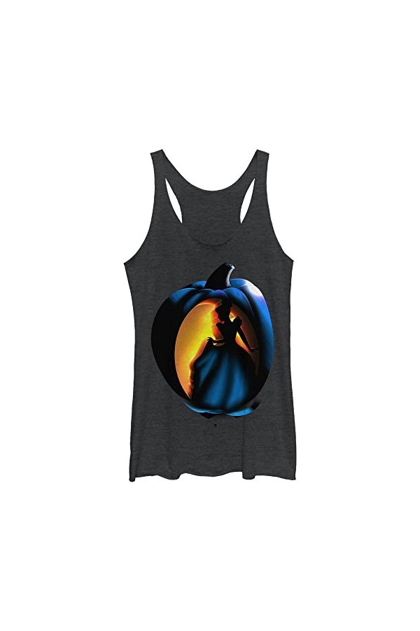 Disney Cendrillon Pumpkin Carve Glow Col b nitier pour femme, noir, Taille M