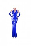 UUKR Mini robe dété plus Taille Bandes Bull Sexy Sexy Bandage Robes Halter Sans Manches Sundress Party Clubwear Vêtements po