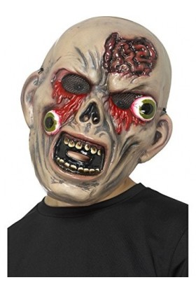 Smiffys Masque monstre aux yeux globuleux, Multicolore