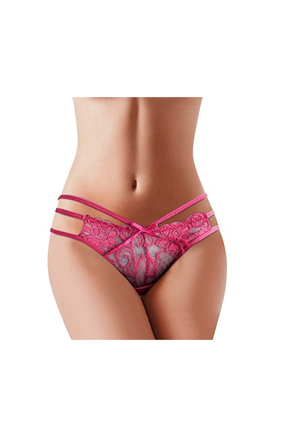 Culotte sexy en dentelle pour femme - String pour femme - Culotte sexy - String taille basse - String en coton pour femme, ro