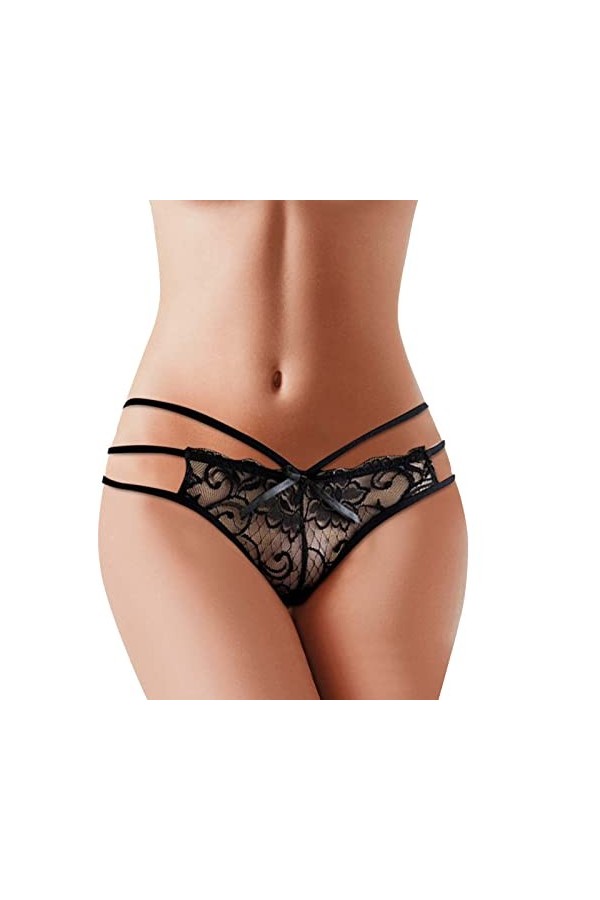Culotte sexy en dentelle pour femme - String pour femme - Culotte sexy - String taille basse - String en coton pour femme, ro