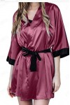 RWRAPS Bodys Chemises de Nuit pour Femmes Lingerie Sexy pour Femmes Pyjamas Amusants à la Maison Ensemble de Pyjamas Peignoir