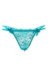 Dasongff String Ouvert Femme Sexy Chic Ficelle Sexy Érotique Culottes Taille Basse Tangas Dentelle G-String Belle Fesses Prov