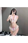 Tenue décolière coquine pour femme Costume de marin Anime japonais Cosplay Ensemble de lingerie Sexy Uniforme décolière Rob