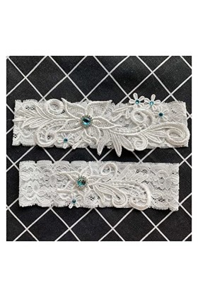 Élégante Dentelle De Mariée Élastique Jarretière Ceinture Sexy Cuisse Anneau De Bal Cosplay Accessoires De Mariage Couleur :