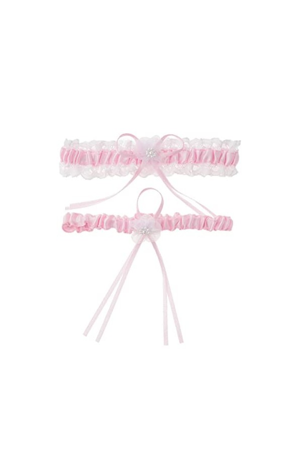 Jarretière de Mariage Noire Ceinture de Fleurs Jarretelles Sexy pour Femmes/Femmes/mariée Cuisse Anneau Jambe jarretière-Mari