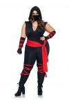 Leg Avenue Deadly Ninja Carnival Costume, Size 1X-2X