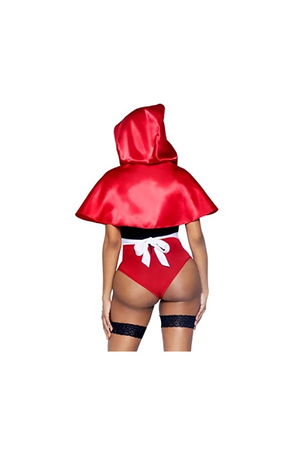 Leg Avenue Womens Naughty Miss Red Riding Hood Costume