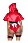 Leg Avenue Womens Naughty Miss Red Riding Hood Costume