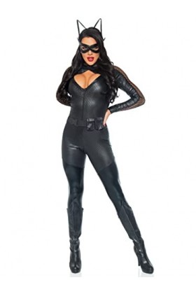 Leg Avenue Wicked Kitty Adult Sized Costumes, Noir, Large EUR 40 pour Femmes