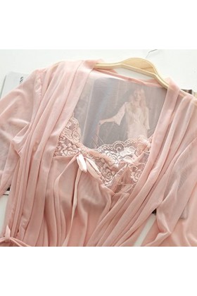 AKAZI Lingerie Sexy vêtements de Nuit Doux, Ensemble de Lingerie en Dentelle Multicolore, Pyjama Amusant Sexy, Violet C, 2XL,