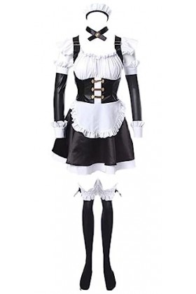 MengXin Anime Fate – Costume de costumade Tamamo no Mae – Costume de costumade – Robe de soubrette pour femmes à personnalise