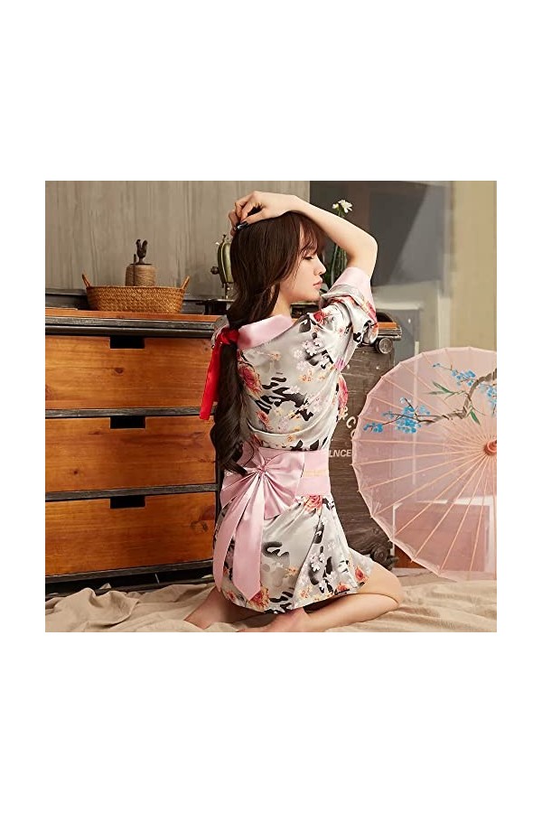 AKAZI Lingerie Sexy Dentelle Coupe Dames Dos Nu Sling Robe Maille Pyjama Dames Lingerie Sexy Dentelle Teddy Body Une Pièce Pr