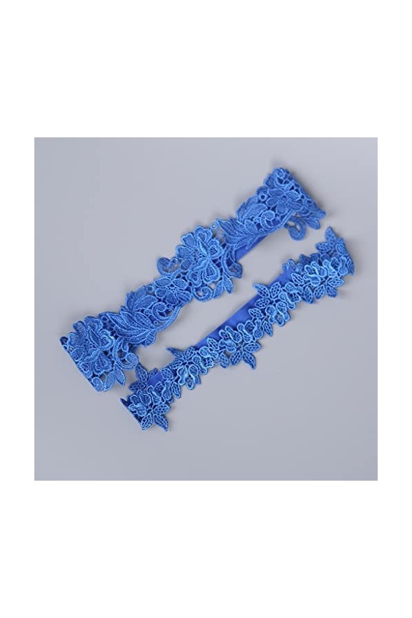 EXENXA Jarretière de mariée Jarretière en Dentelle de mariée Accessoires de Mariage Jarretière Sexy Anneau de Jambe élastique