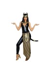 Dreamgirl Costume de déesse égyptienne Bastet pour chat et déesse - Taille L
