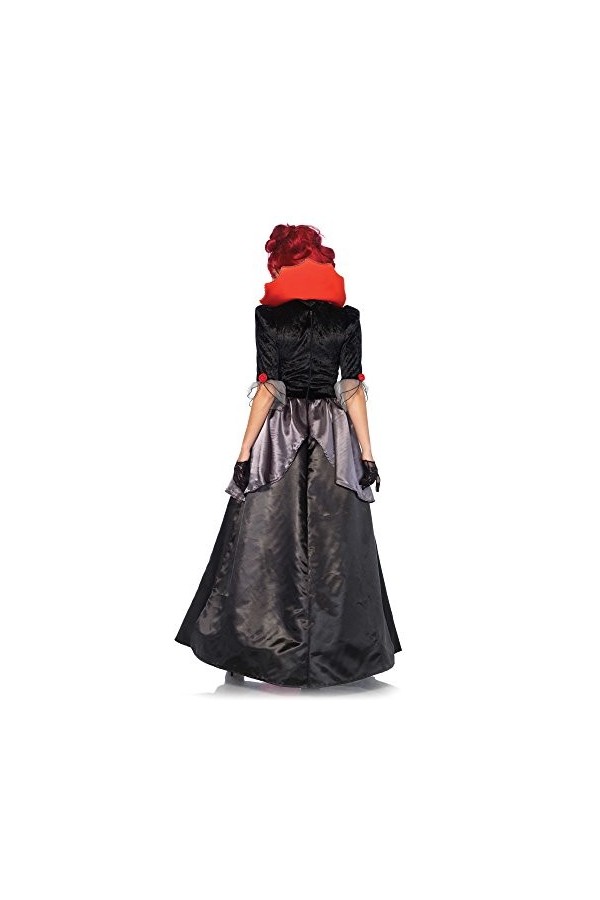 Leg Avenue- Blood Countess Adult Sized Costumes, 85551 01103, Noir Rouge, L EUR 44-46 