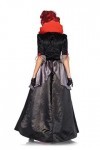 Leg Avenue- Blood Countess Adult Sized Costumes, 85551 01103, Noir Rouge, L EUR 44-46 