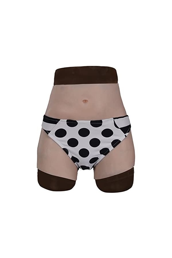 DUEVEL Culotte en Silicone RéAliste Butt AméLiorer Culottes Short De ContrôLe Culotte De Poule MouilléE Fesses Shaper pour Tr