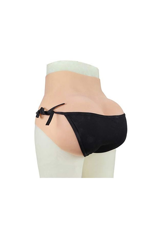 XSWL Culotte de Faux vagin en Silicone réaliste avec cathéter, Pantalon de Triangle de Fausse Chatte Sexy, Gaff de masquage p