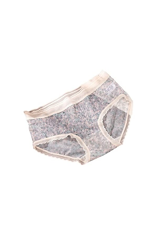 Petit sous-vêtement pour femme avec roses - Logo personnalisé - Taille basse - String rayé - Bikini - Tangas personnalisés - 