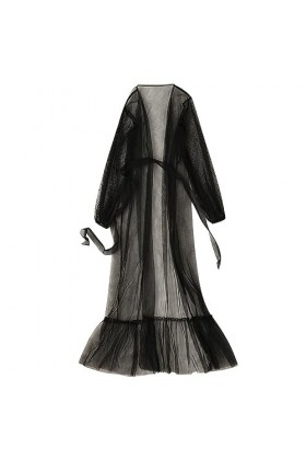 BAWHO Lingerie Sexy pour Femmes, Robe Sexy, Jupe Longue, Pyjama, Robe de Chambre Longue, Lingerie érotique