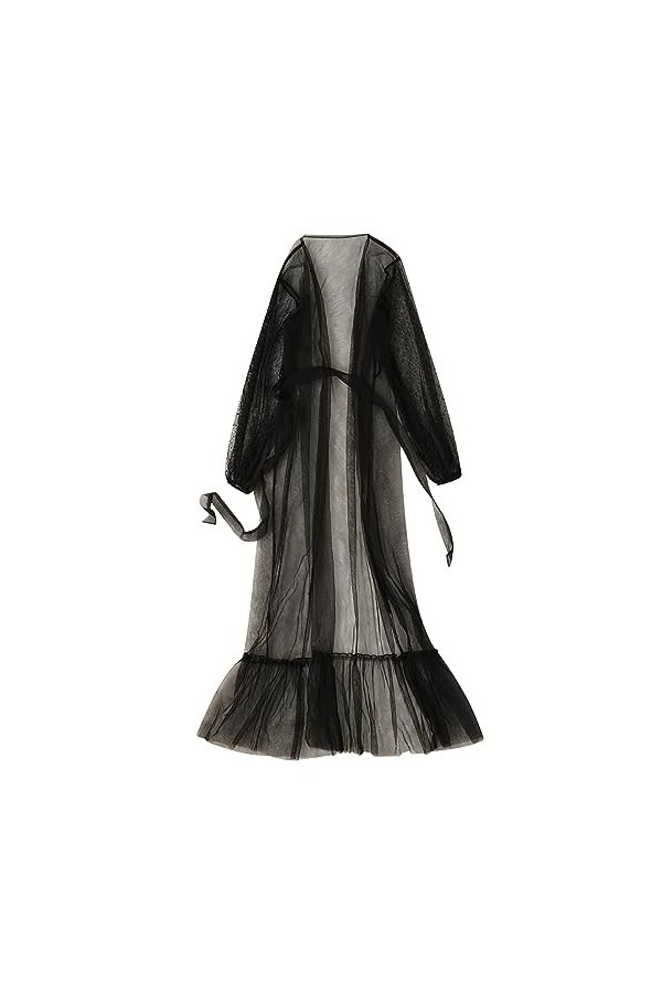 BAWHO Lingerie Sexy pour Femmes, Robe Sexy, Jupe Longue, Pyjama, Robe de Chambre Longue, Lingerie érotique