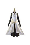 EXOTUF Jeu Zhongli Cosplay Costumes Homme Femme Robe Uniformes Outfit Halloween Party,Set-M