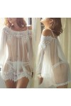 Ensemble de Lingerie Sexy, Robe érotique Transparente en Dentelle Robe Sexy et séduisante Sexy Porno Babydoll sous-vêtements 