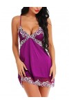 Ensemble de lingerie sexy, mode vêtements de nuit sexy grande taille robe de nuit lingerie femmes sexy dentelle vêtements de 