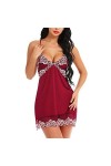 Ensemble de lingerie sexy, mode vêtements de nuit sexy grande taille robe de nuit lingerie femmes sexy dentelle vêtements de 