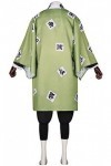 Foanja Déguisement Himejima Gyomei Adulte Cosplay Demon Slayer Corps Himejima Gyomei Complet Anime Uniforme Kimono pour Dress
