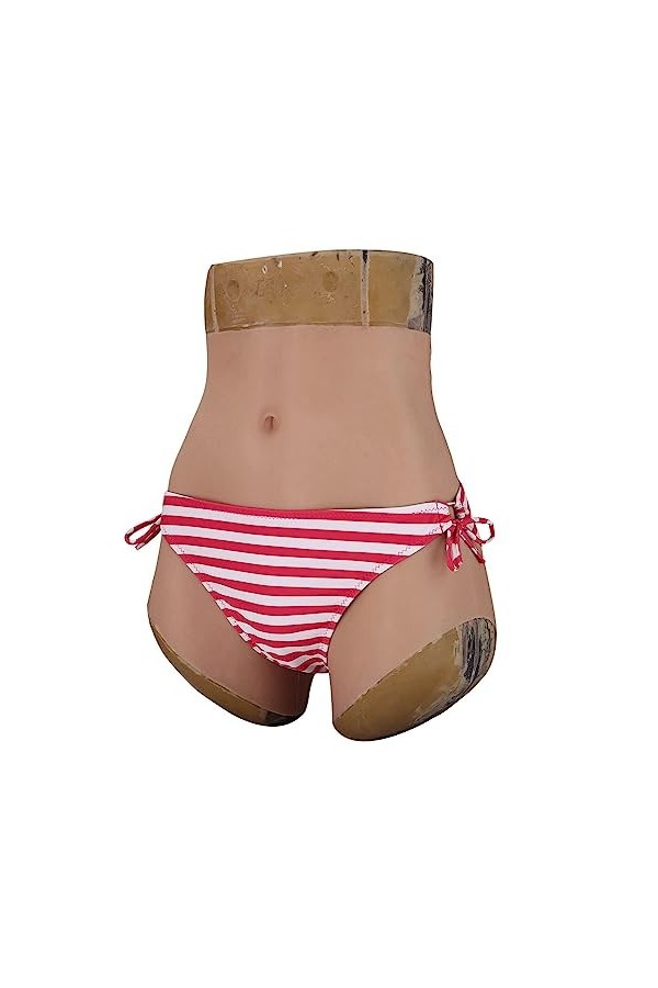 LXURY Culotte en Silicone réaliste cachant Gaff Boxer Briefs Control Shorts Butt Shaper Enhancer pour Crossdresser Transgende