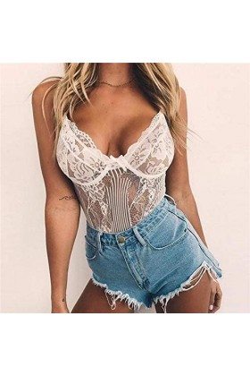 Costumes Sexy Sexy pour Femmes Lingerie Sexy Femme Perspective Dentelle Babydoll sous-Vêtements Lingerie Érotique pour Femmes