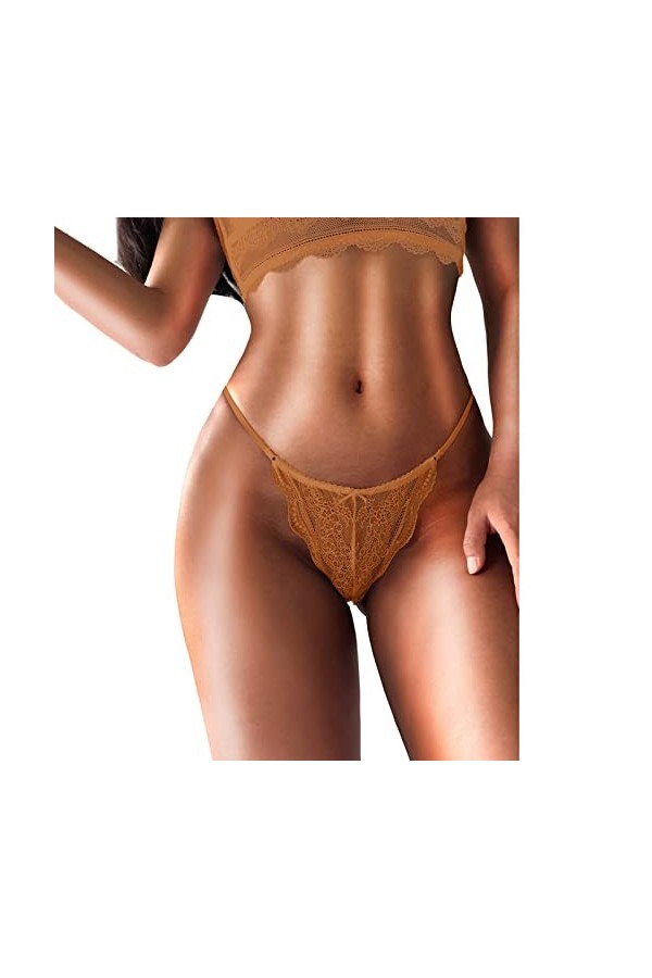 Ghemdilmn Sous-vêtements Garçons 98/104 Set 3 PCS Femmes Sexy Dentelle Culotte Crochet Dentelle Culotte Culotte Culotte Strin