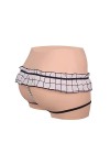 LXURY Culottes en Silicone pour Hommes Culotte Sissy RéAliste Cacher Gaff Fausse Chatte CaleçOns Short De ContrôLe pour Cross
