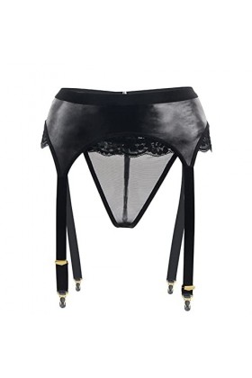 Jarretières Sexi Femmes Faux Cuir Taille Haute Jarretières De Mariage Ceintures Lingerie Dentelle Plus La Taille Jarretière C