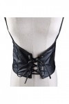 Femmes Homme Harnais Cage Soutien-Gorge Femmes Faux Cuir Punk Réglable Corps Poitrine Harnais Ceinture Fantaisie Large Ceintu