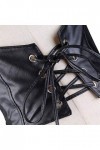 Femmes Homme Harnais Cage Soutien-Gorge Femmes Faux Cuir Punk Réglable Corps Poitrine Harnais Ceinture Fantaisie Large Ceintu