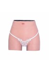DUEVEL Culotte en Silicone pour Hommes CaleçOns Short Sissy RéAliste Culotte De ContrôLe sous-VêTement Rehausseur De Hanche p