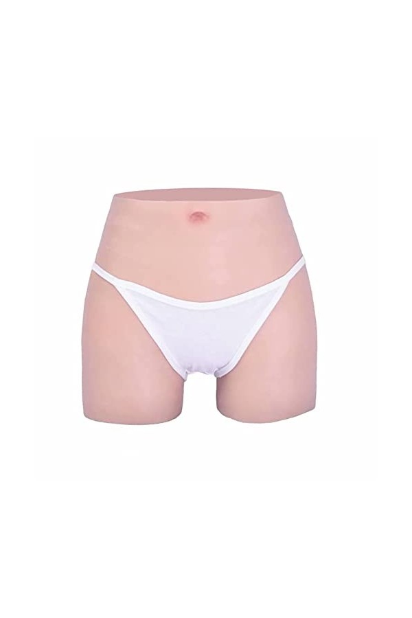 DUEVEL Culotte en Silicone RéAliste CaleçOns Pantalon Sculptant pour Les Hanches sous-VêTements Travesti Culotte De ContrôLe 