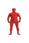 Hommes Seconde Peau Combinaison Spandex Catsuit Longue Couverture Complète Zentai Body Justaucorps Fermeture Éclair Clubwear 